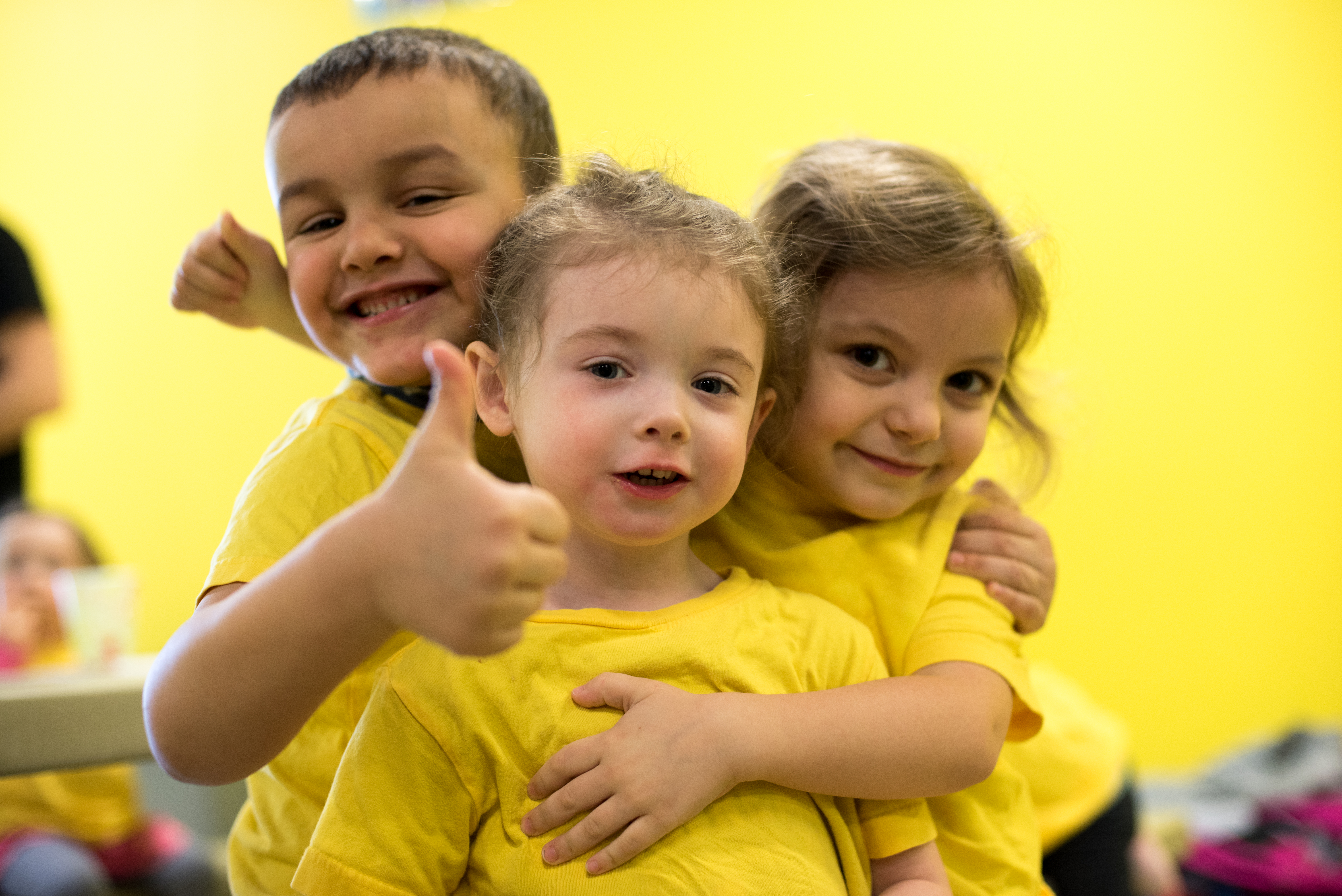 Activité collective festive à la garderie